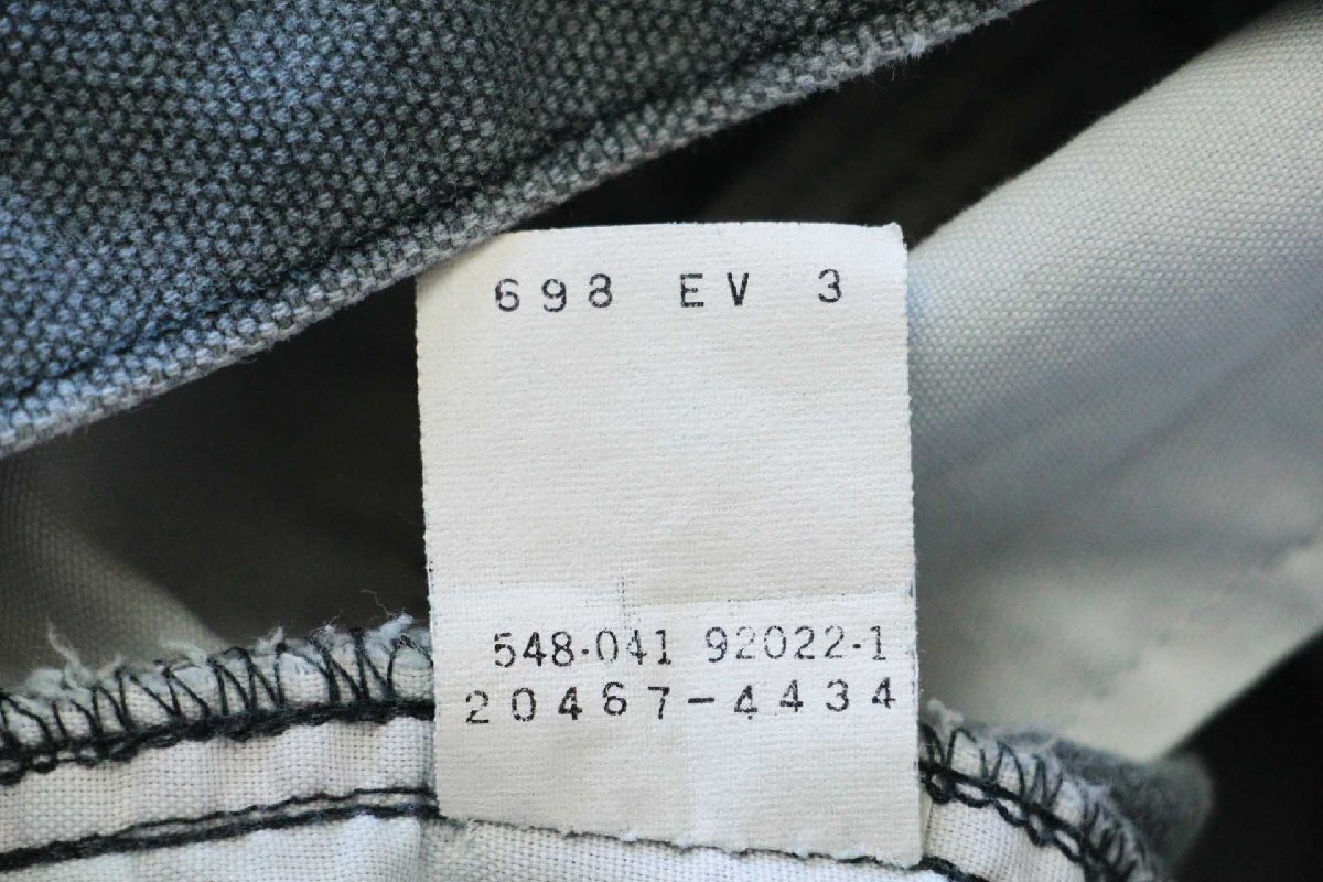 90s USA製 DOCKERSドッカーズ ダック地 パンツ グリーングレー w33 L32