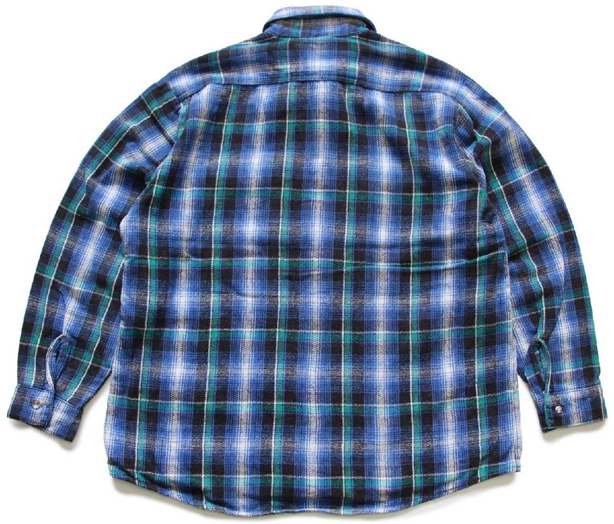 90s FIVE BROTHERファイブブラザー オンブレチェック コットン