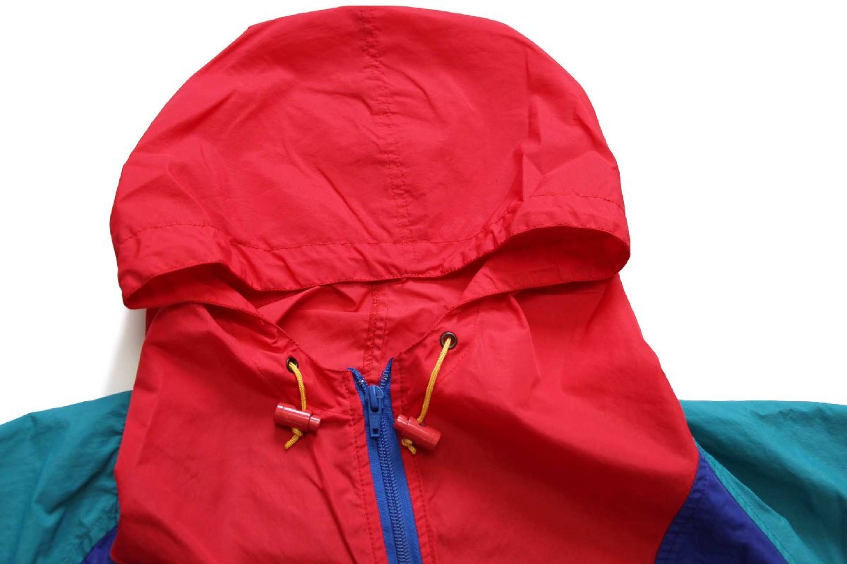 90s SIERRA DESIGNSシエラデザイン マルチカラー ナイロン アノラック