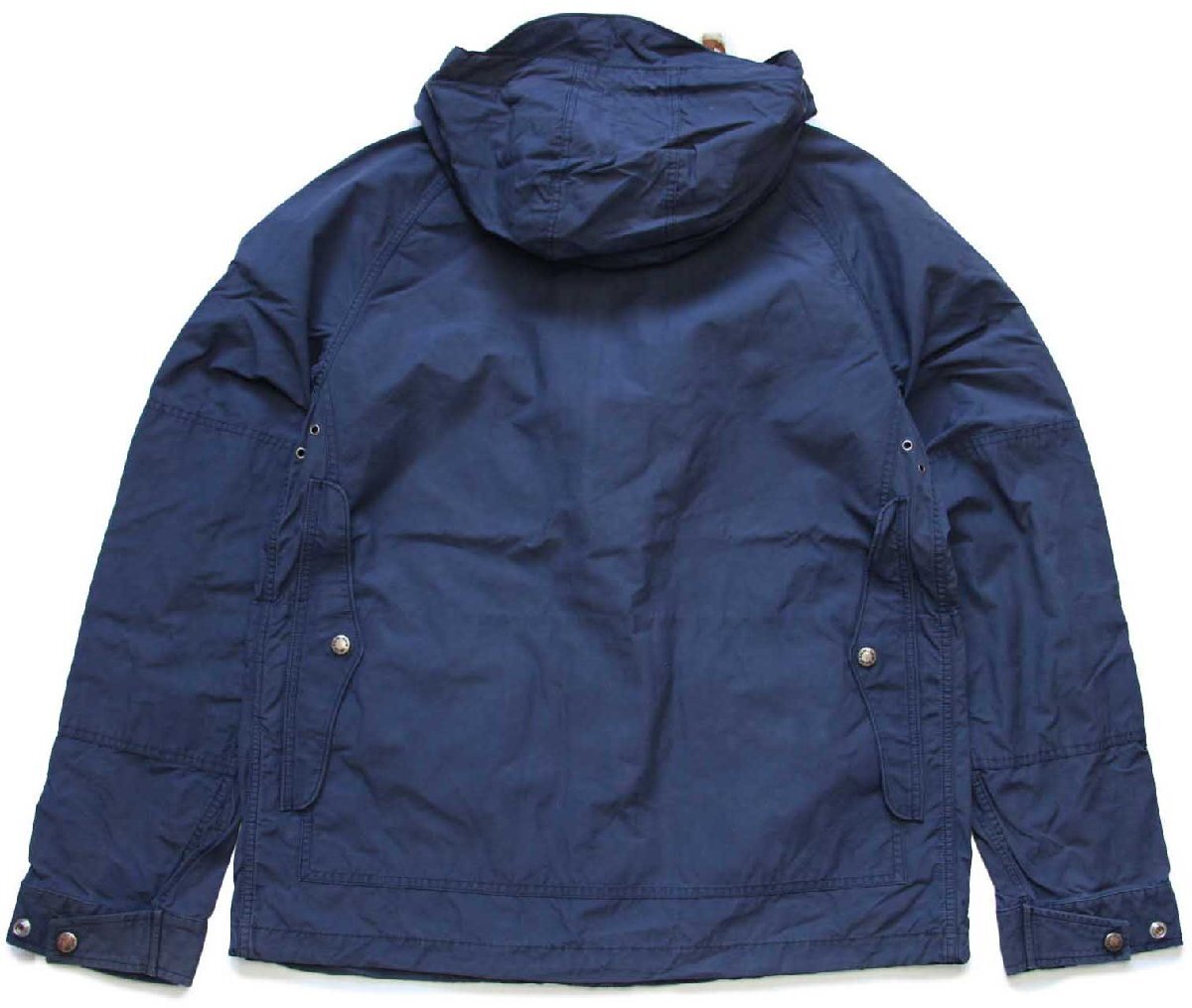 00s ポロ ラルフローレン コットン×ナイロン マウンテンパーカー 紺 M
