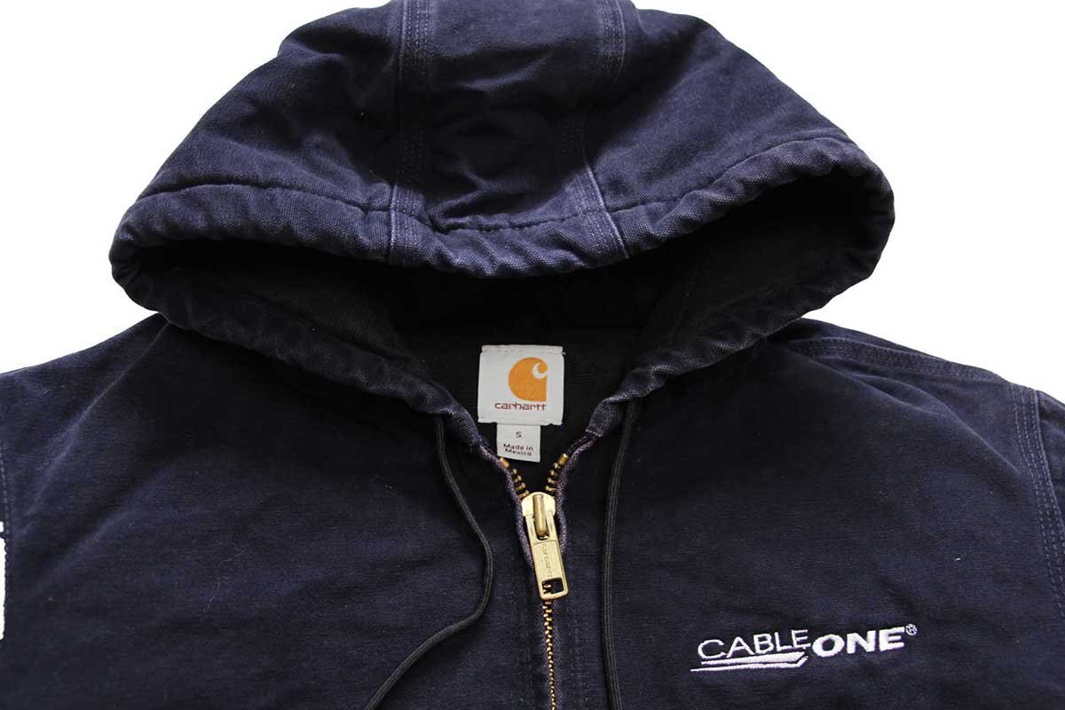 メキシコ製 carharttカーハート CABLE ONE 刺繍 キルティングライナー