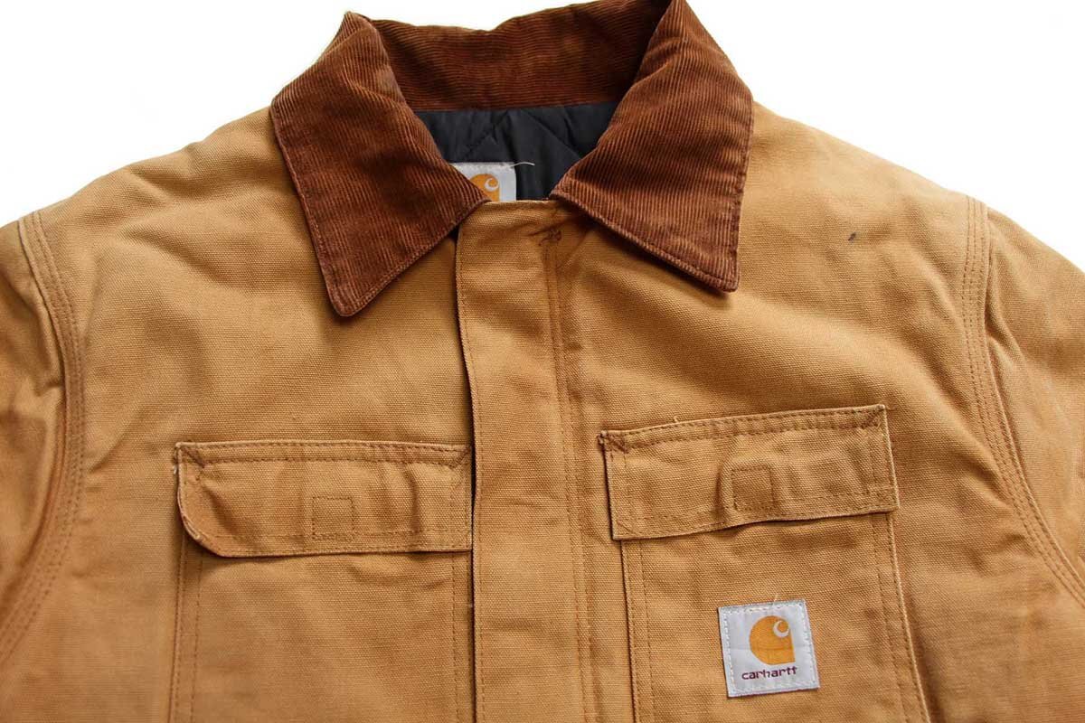 90s carharttカーハート キルティングライナー ダック地