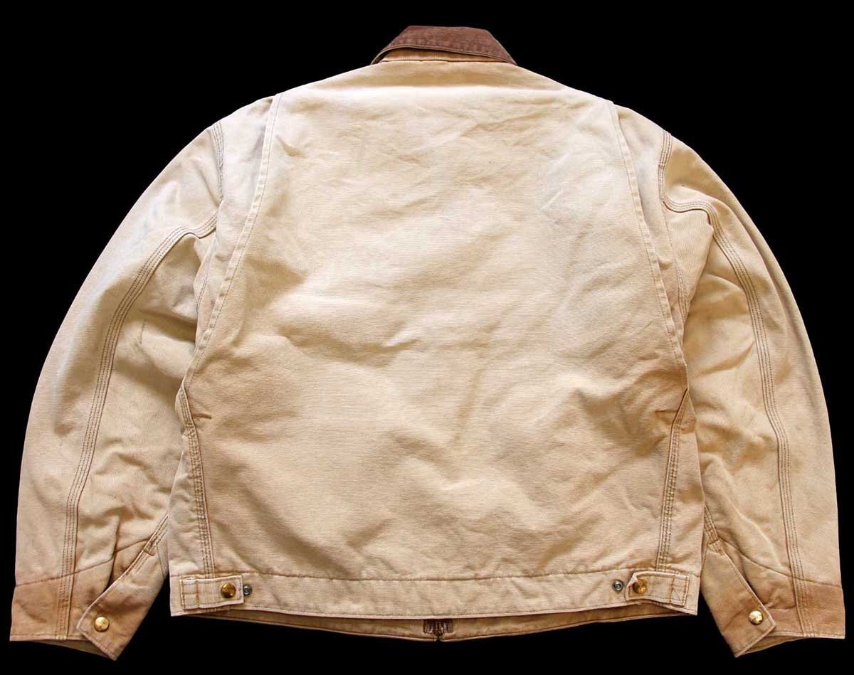 80s USA製 carharttカーハート キルティングライナー ダック地