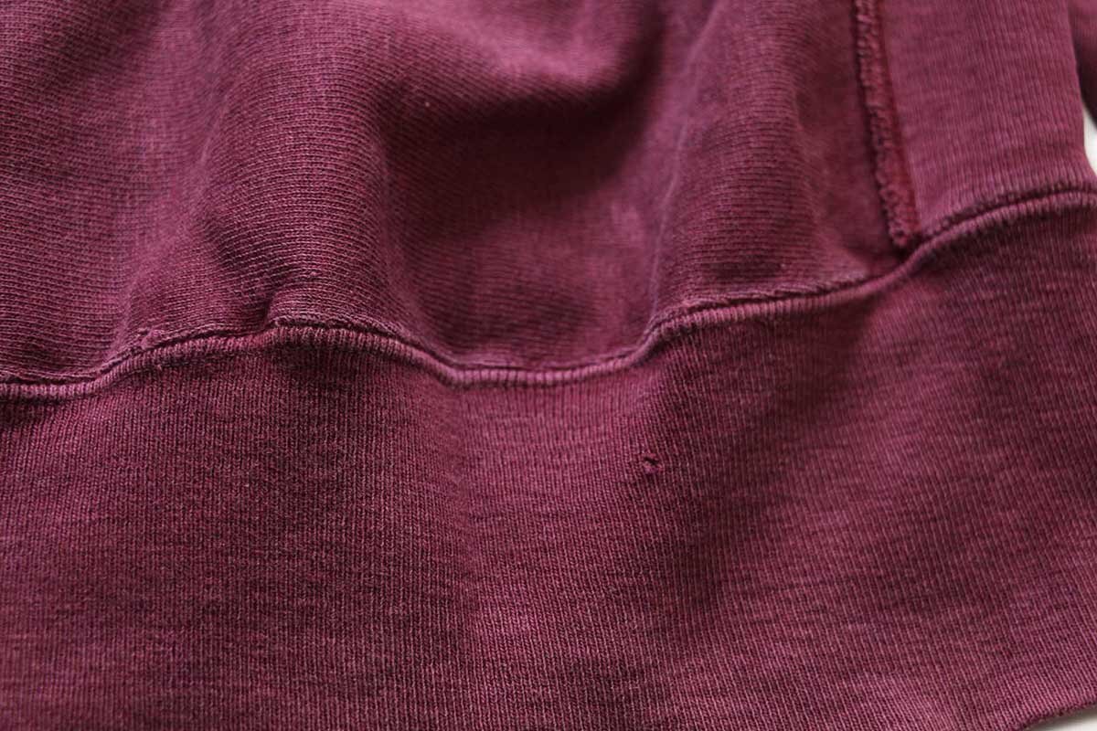 70s USA製 Championチャンピオン 単色タグ ウイングフット 33 リバース