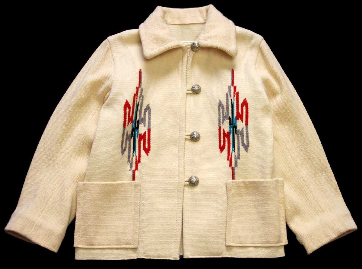 デッドストック☆40s SOUTHWEST ARTS&CRAFTS ネイティブ柄 コンチョ