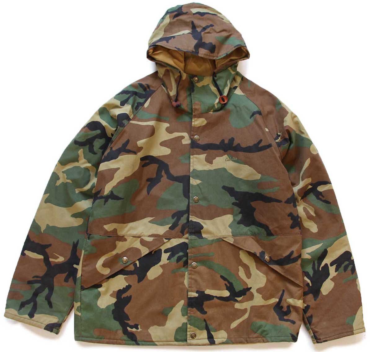 90s USA製 Cabela'sカベラス ウッドランドカモ Thinsulate中綿入り
