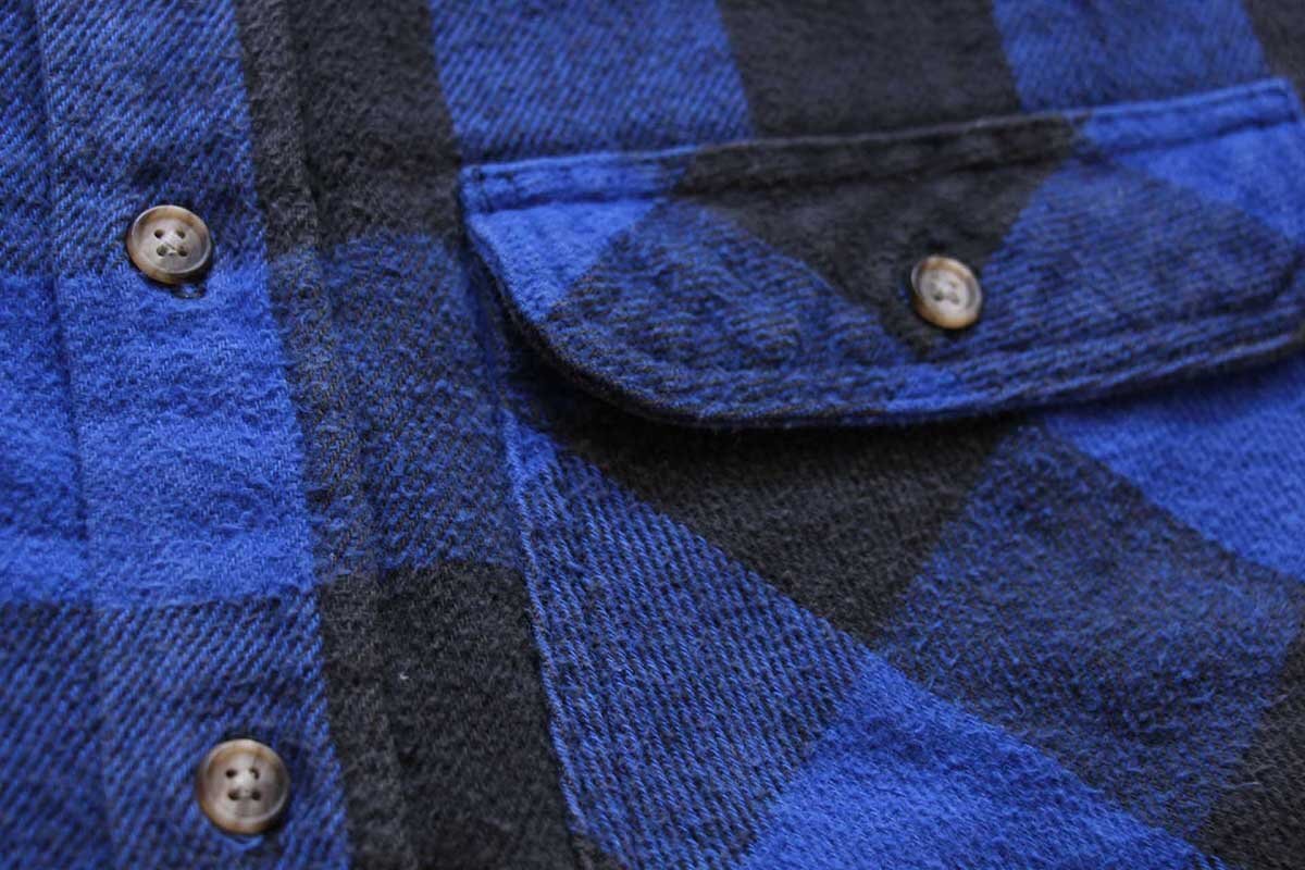90s USA製 OSHKOSH B'GOSH バッファローチェック コットン フランネル