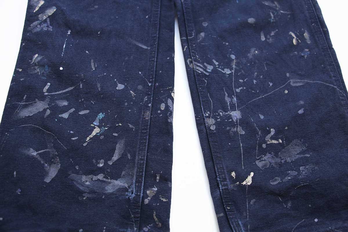 メキシコ製 carharttカーハート ペンキ飛び ダック地 ペインターパンツ