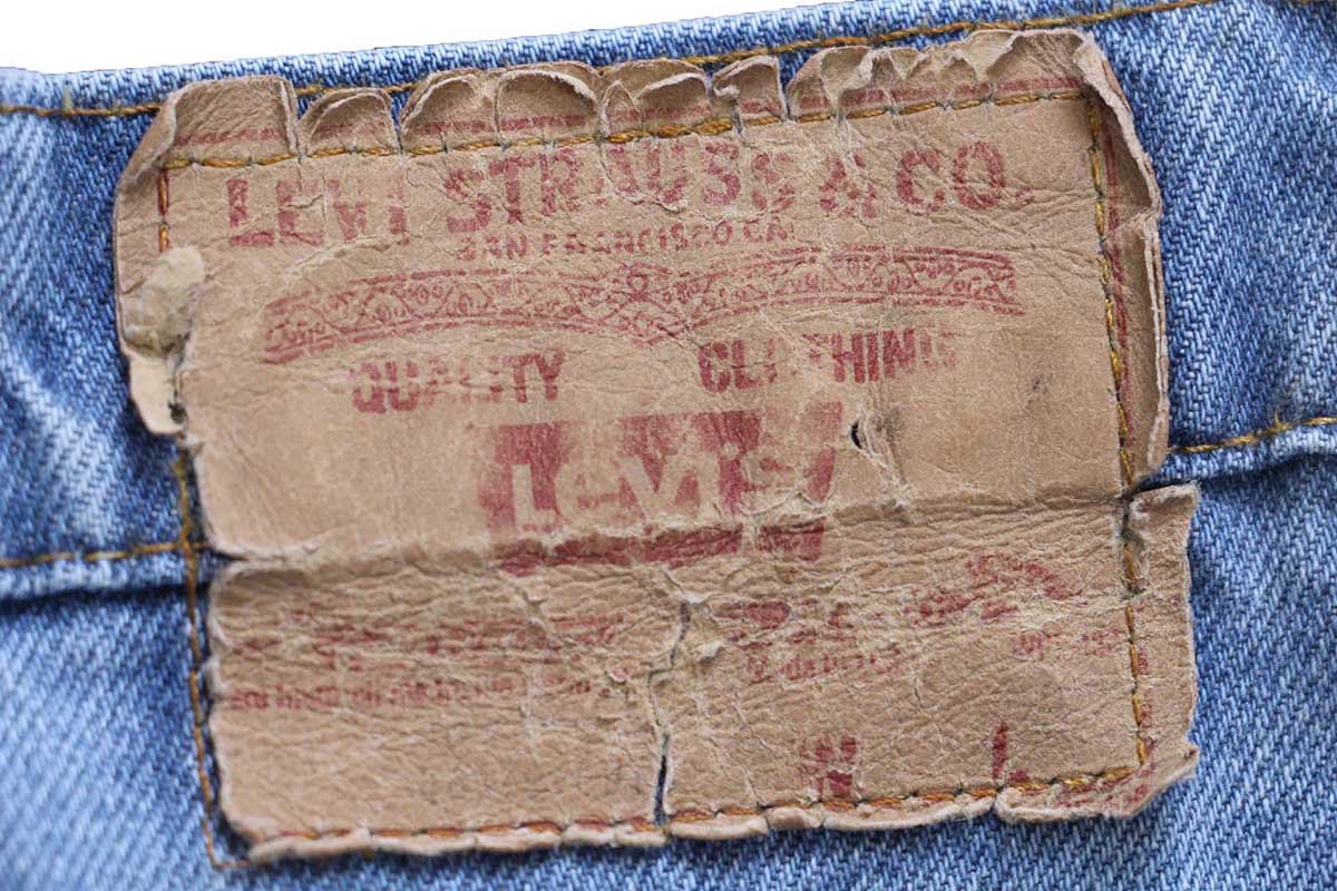 70s USA製 Levi'sリーバイス 519 デニムパンツ W33 L32 - Sixpacjoe