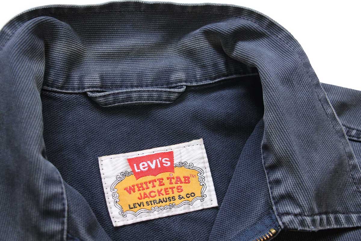 90s Levi'sリーバイス WHITE TAB JACKETS 70519 コットン ピケ ワーク