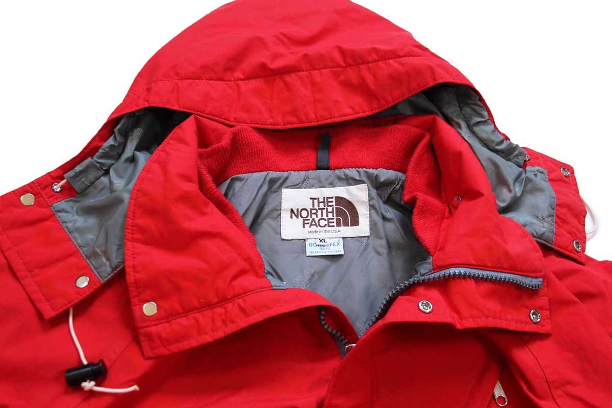 80s USA製 THE NORTH FACEノースフェイス 茶タグ GORE-TEXゴアテックス