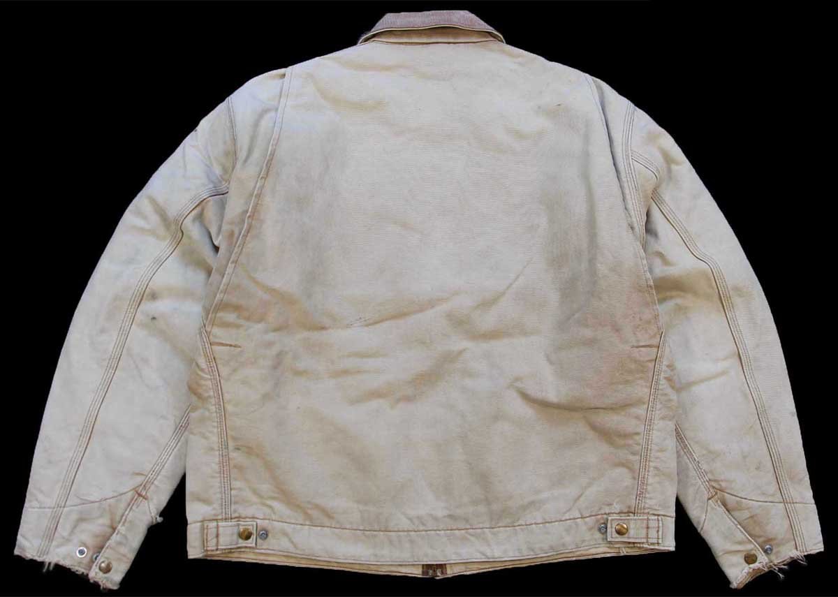 90s carharttカーハート ブランケットライナー ダック地 デトロイト