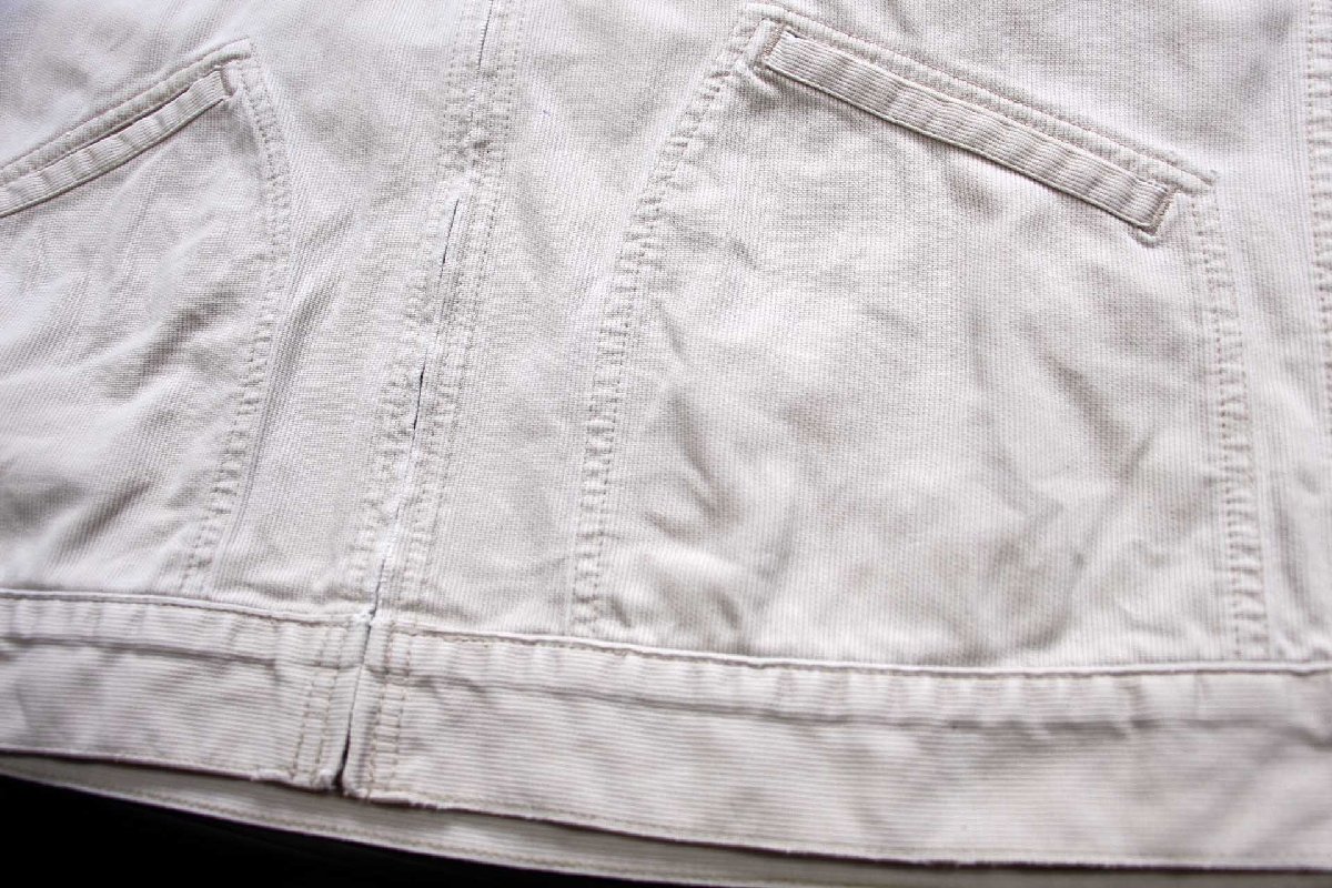 90s Levi'sリーバイス WHITE TAB JACKETS 70519 コットン ピケ ワーク