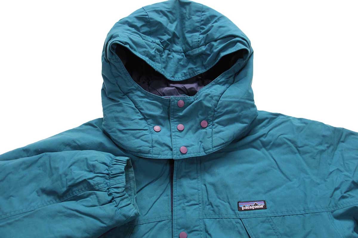 90s patagoniaパタゴニア Guide Parka ガイドパーカー フード付き 中綿