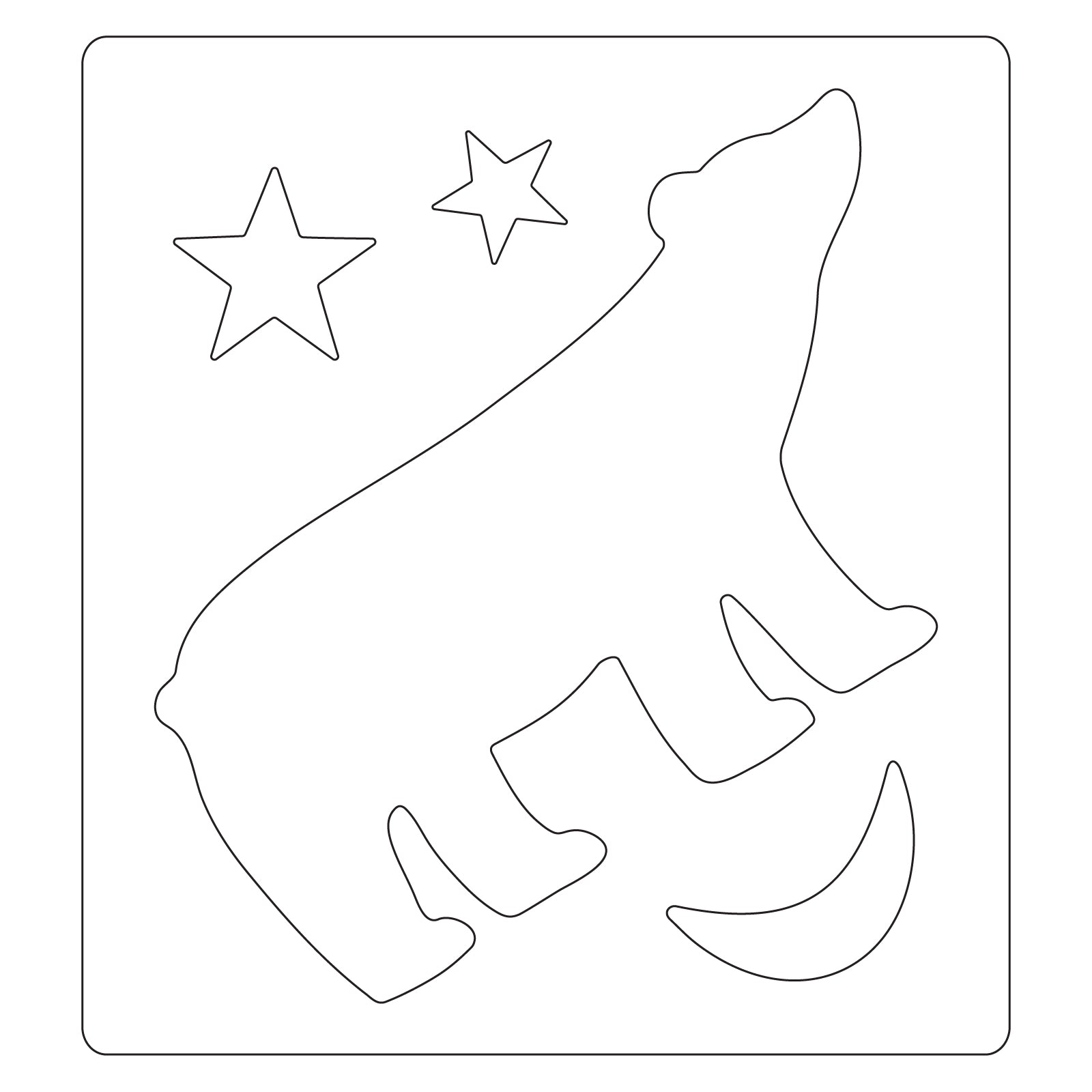 Sizzix Bigz Die - Polar Bear #2 – Sizzix.com