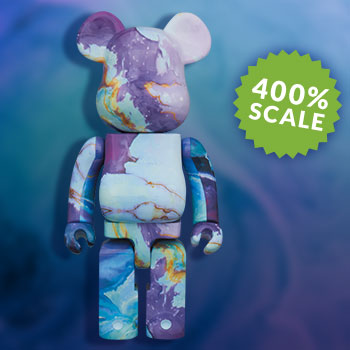 Be@rbrick Marble 400% Collectible Figure by Medicom Toy | Sideshow