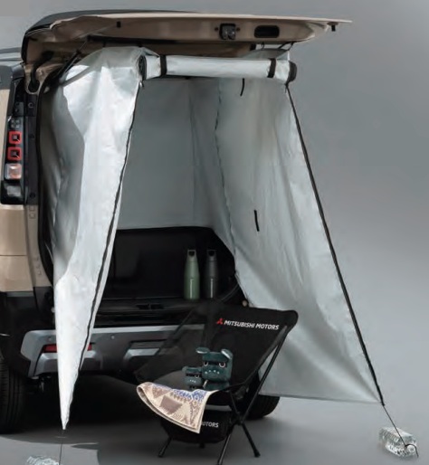 プライベートカーテン デリカミニ 2025.9～ 純正定価10%OFF 三菱 純正