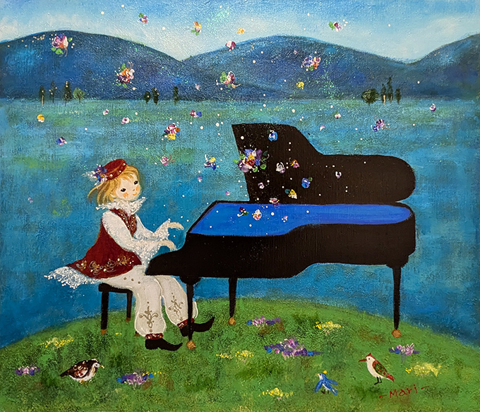 前田 麻里 展 ― 花と夢と愛・心の贈りもの ― ｜ Mari Maeda Exhibition