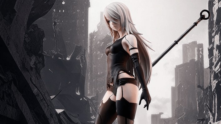 NieR: Automata Anime A2 1/4 Figure Wields Cruel Arrogance - Siliconera