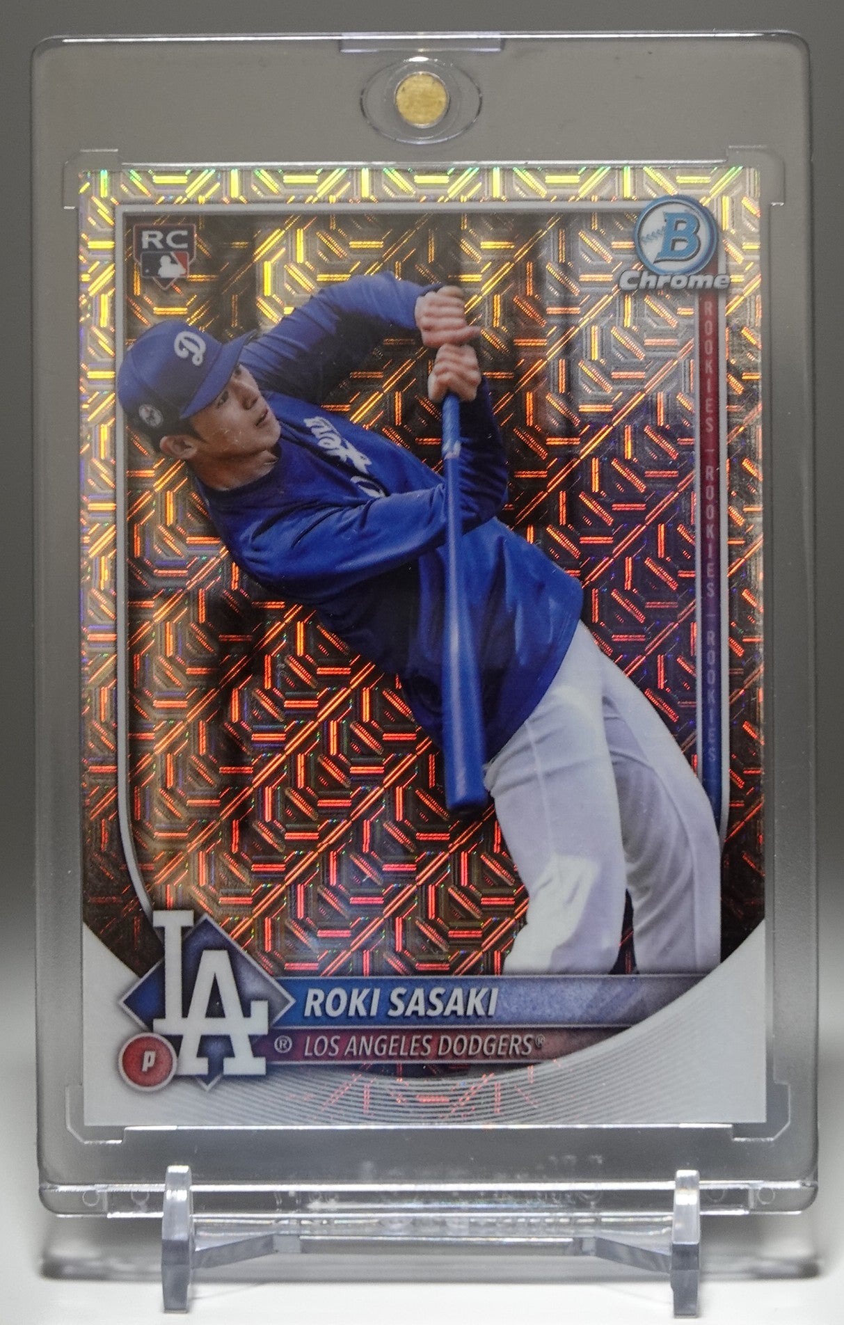 佐々木朗希 ルーキーカード Mega Box限定 スーパーショートプリント