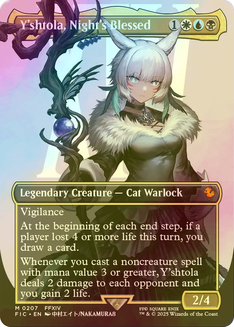 FOIL] 魔女、ヤ・シュトラ・ルル/Y'shtola, Night's Blessed No.207