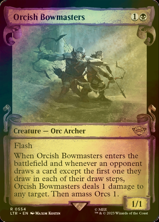 オークの弓使い/Orcish Bowmasters 3枚セット オークの弓使い Orcish