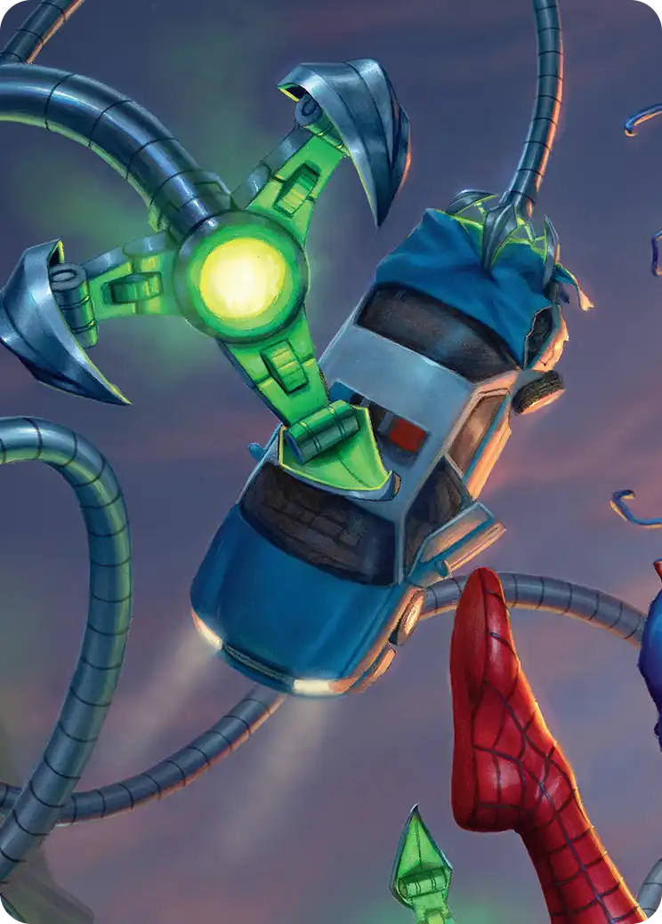 マーベル スパイダーマン シーンボックス アートカード 全種セット