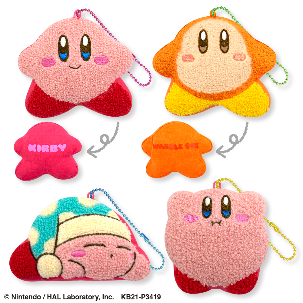 星のカービィ サガラ刺繍マスコット | エスケイジャパン