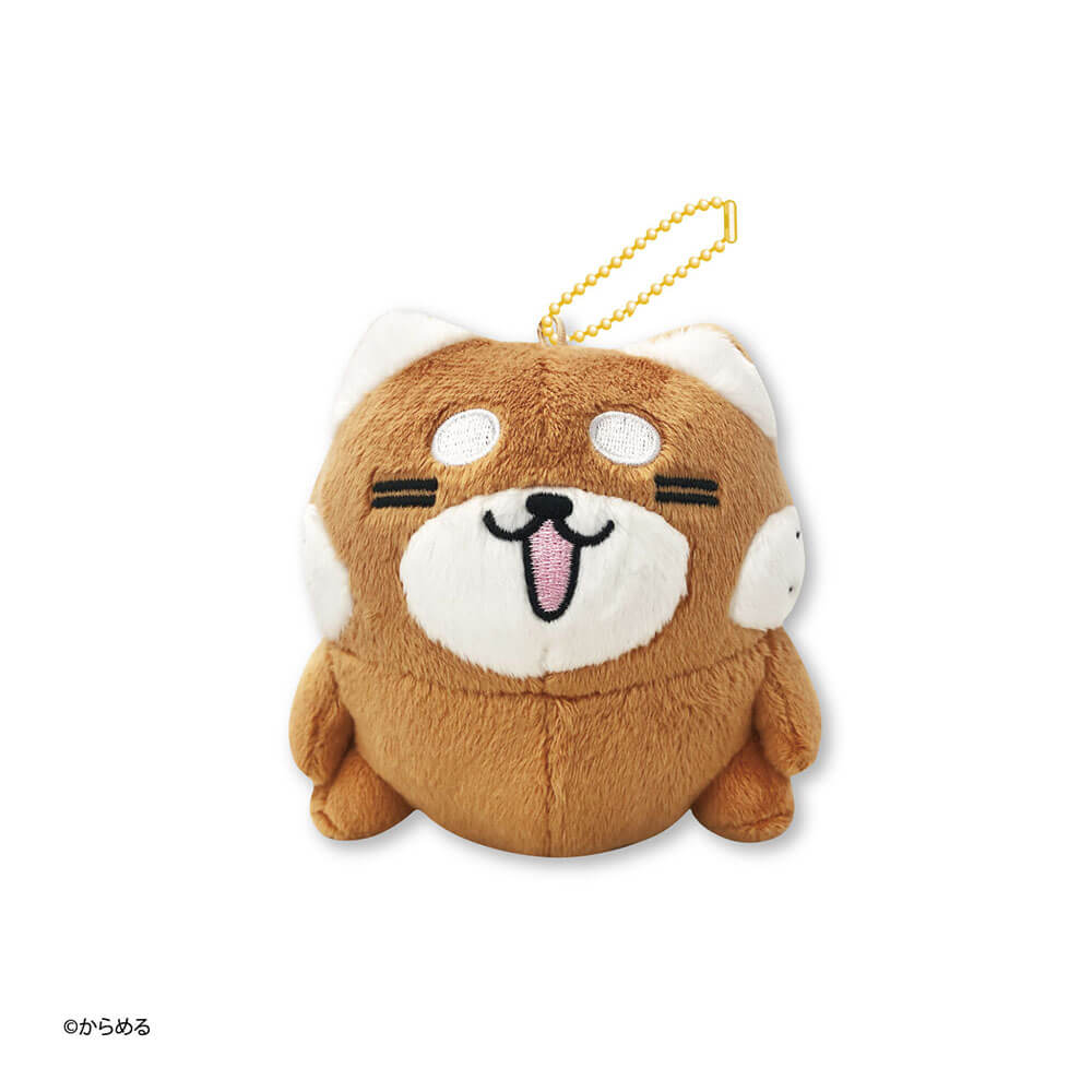 からめる ぬいぐるみボールチェーン(ぐるん)]キャラクターファンシー