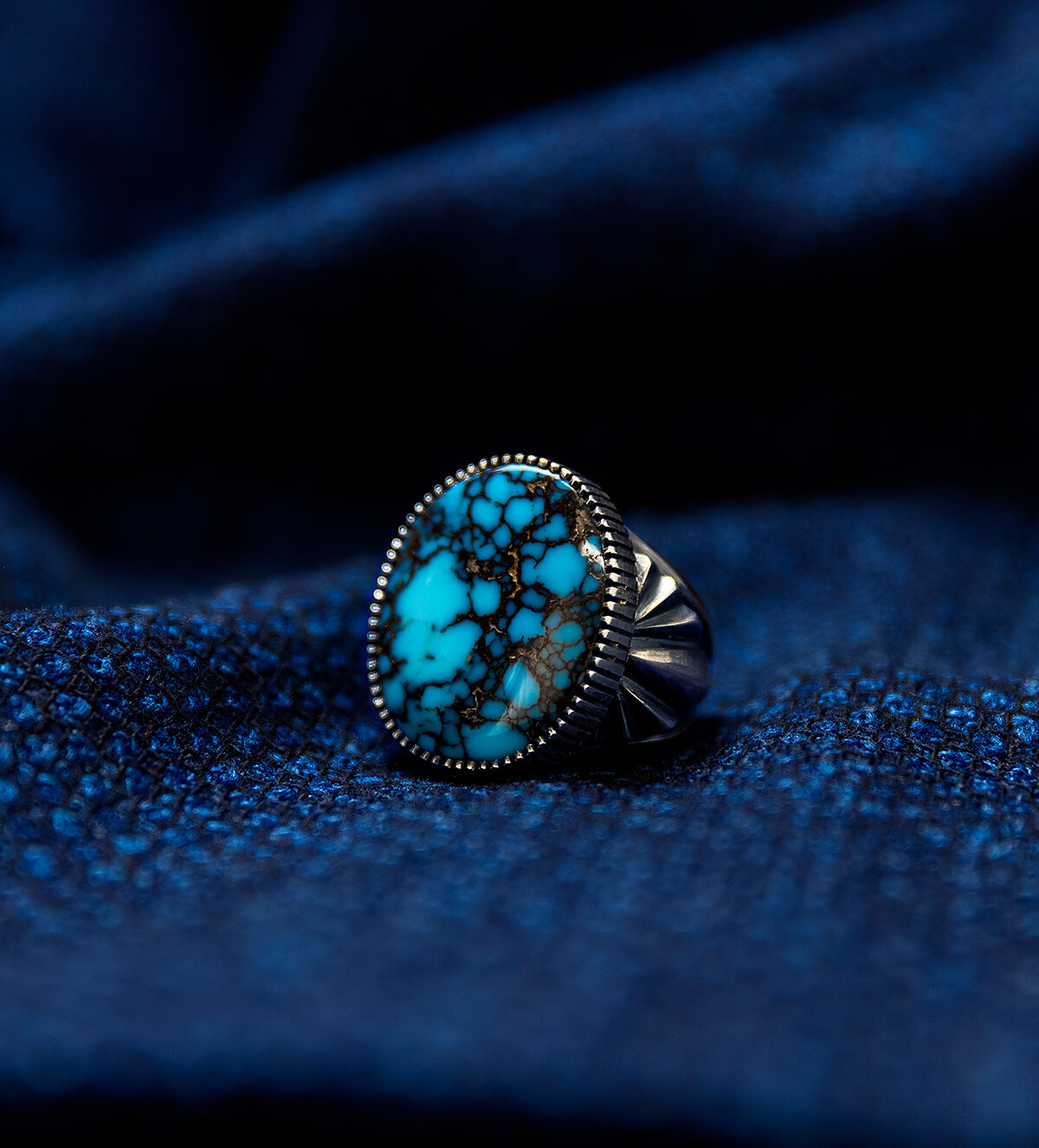 Godber Turquoise Original ring 290 | ターコイズ・メンズシルバー
