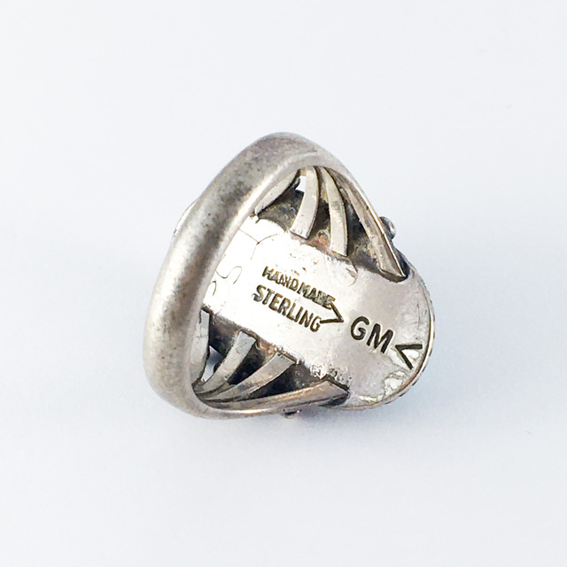 インディアンジュエリー ヴィンテージリング 224 | ターコイズ・メンズ