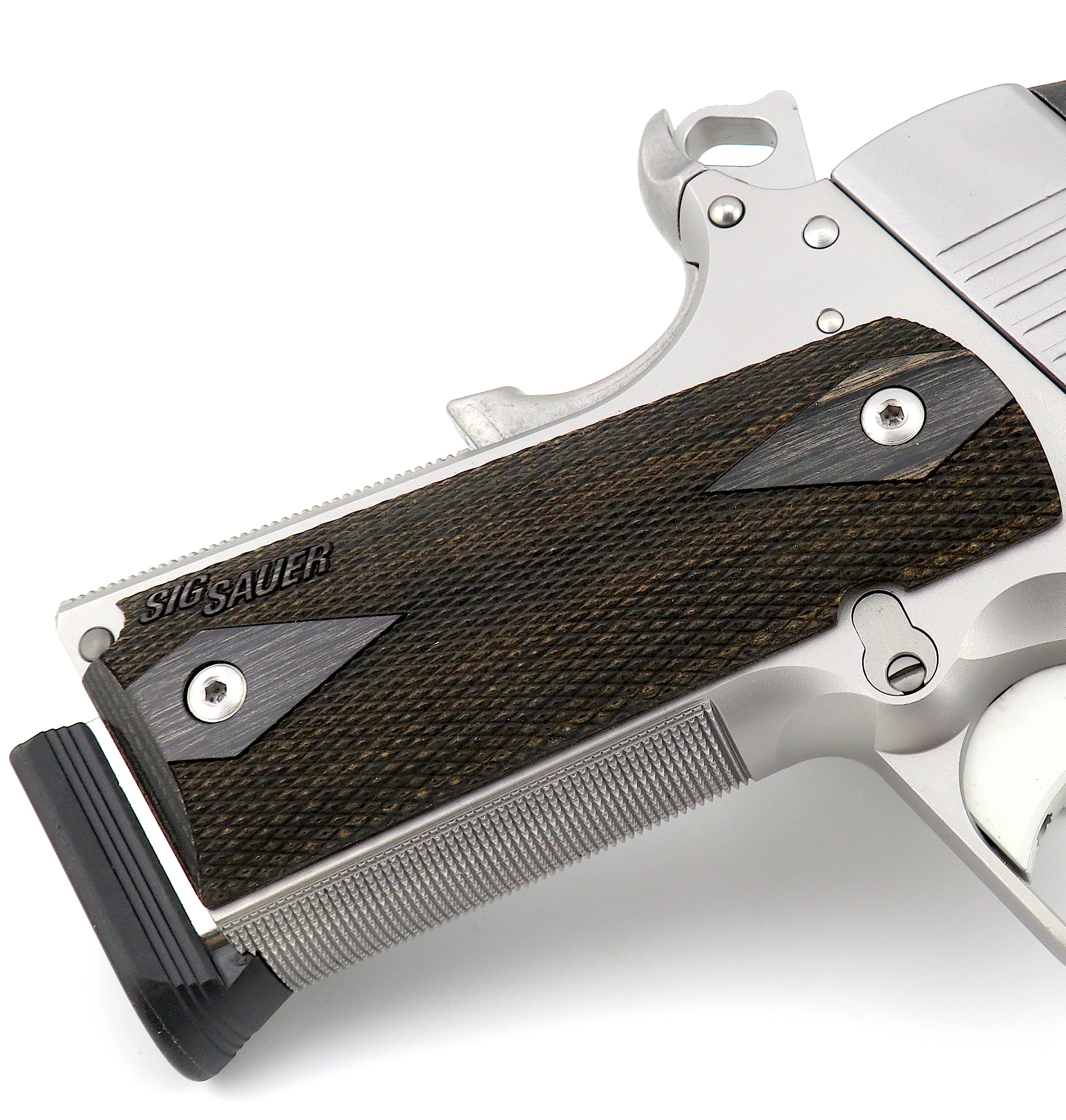 CALI COMPLIANT SIG 1911R 45ACP STAINLESS SLITE TACTICAL RAIL - SK Guns