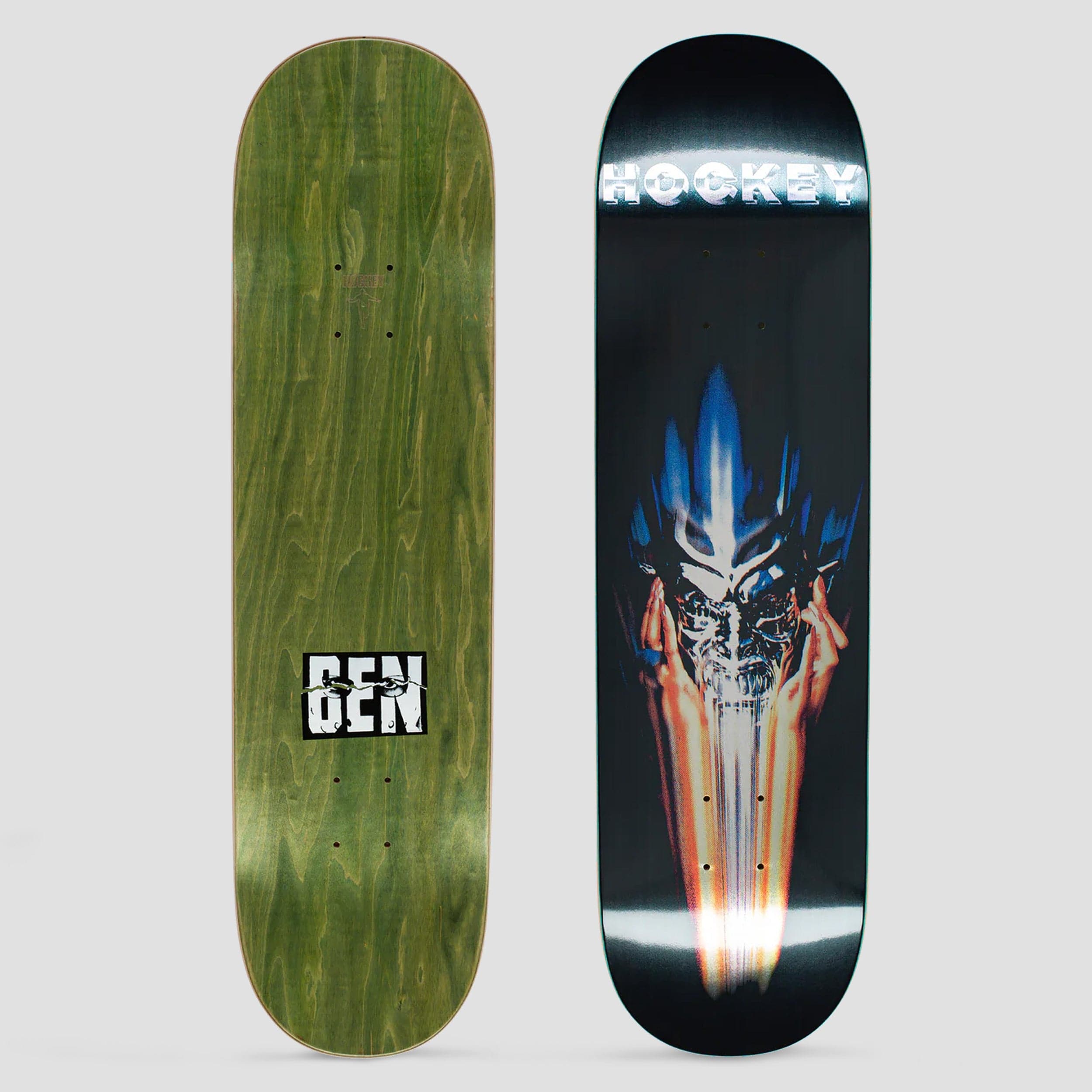 Hockey 8.0 Metal Mask Ben Kadow Skateboard Deck – Slam City Skates