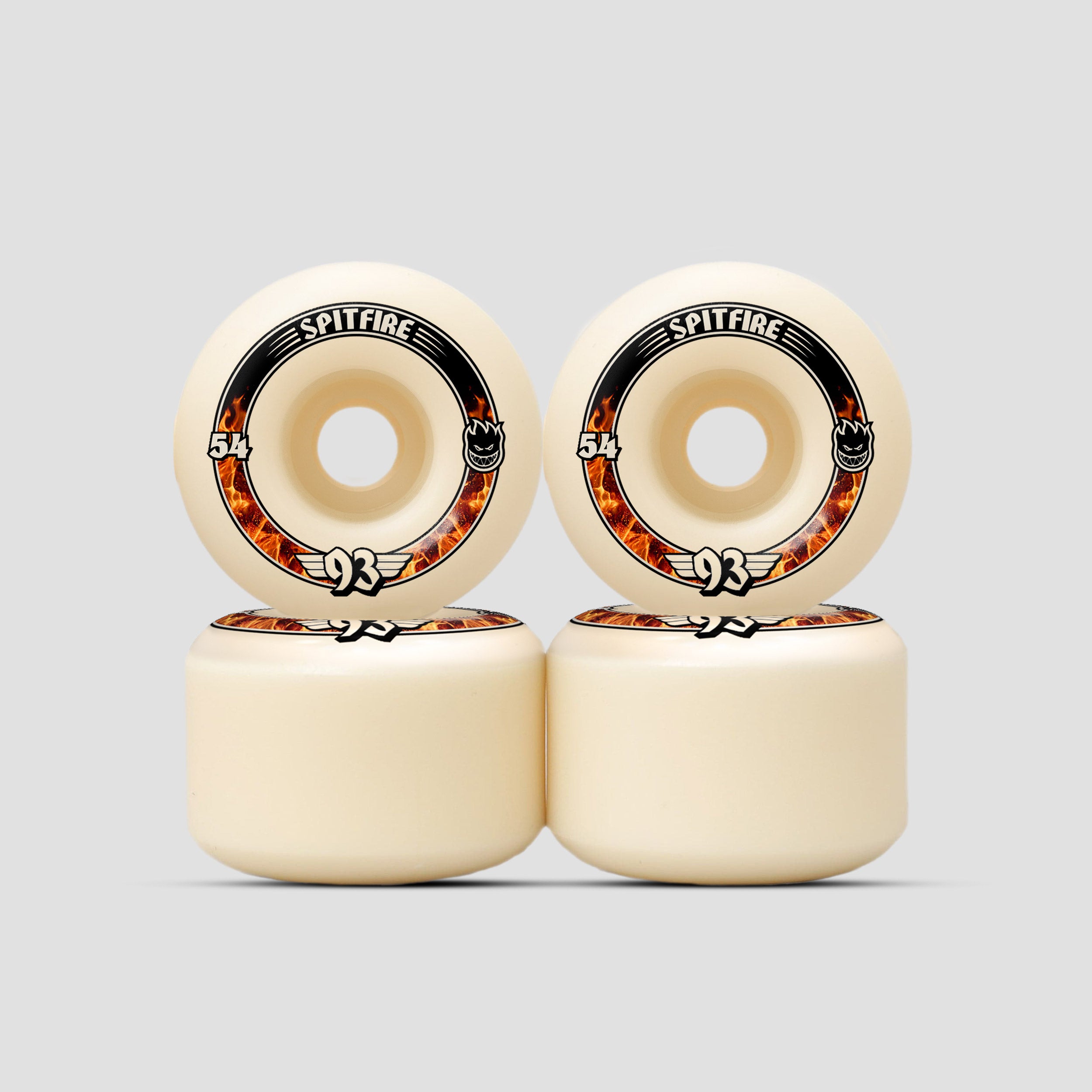 Spitfire 54mm Formula Four Soft Sliders Skateboard Wheels 93DU