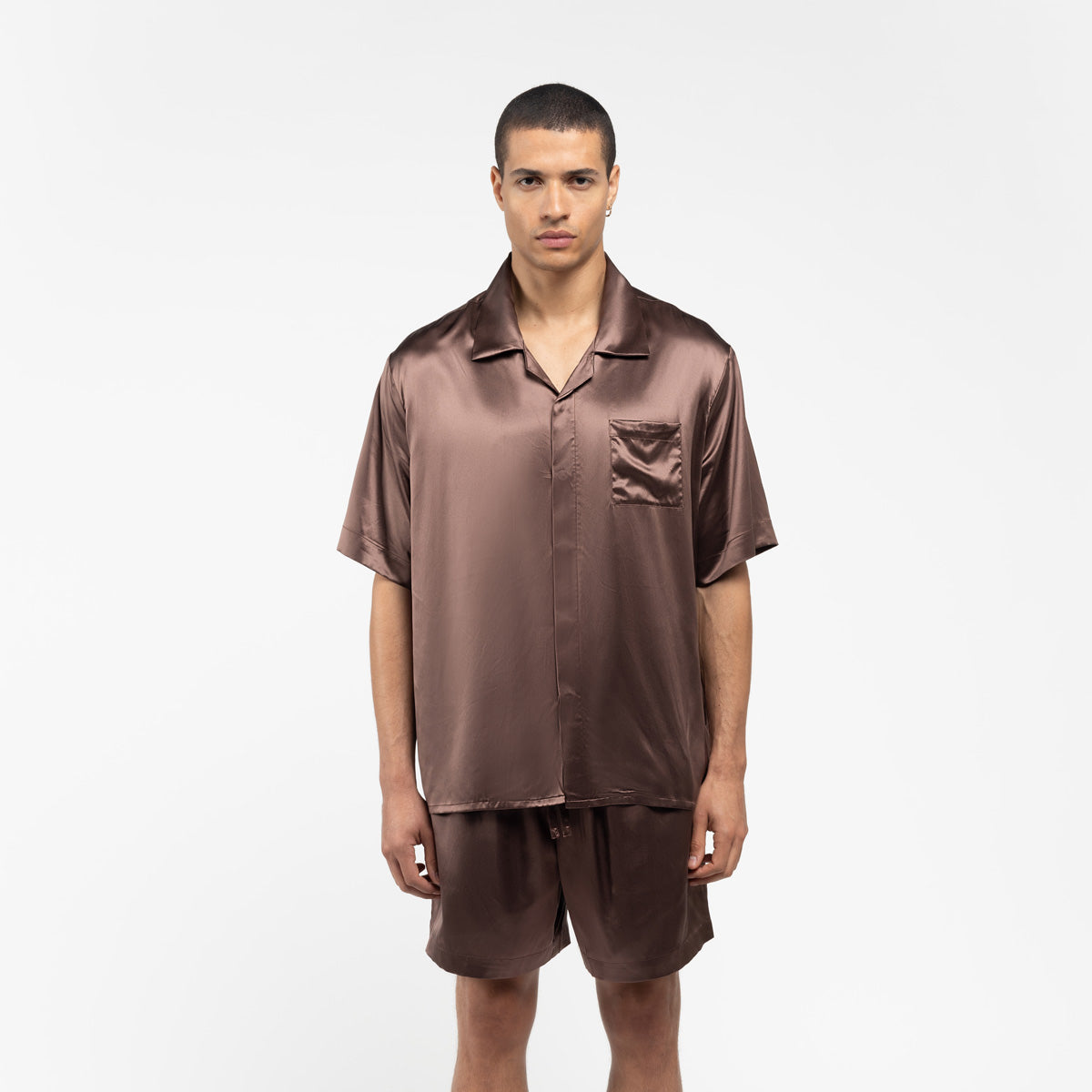 Men's Organic Silk Shirt – Clementine Sleepwear