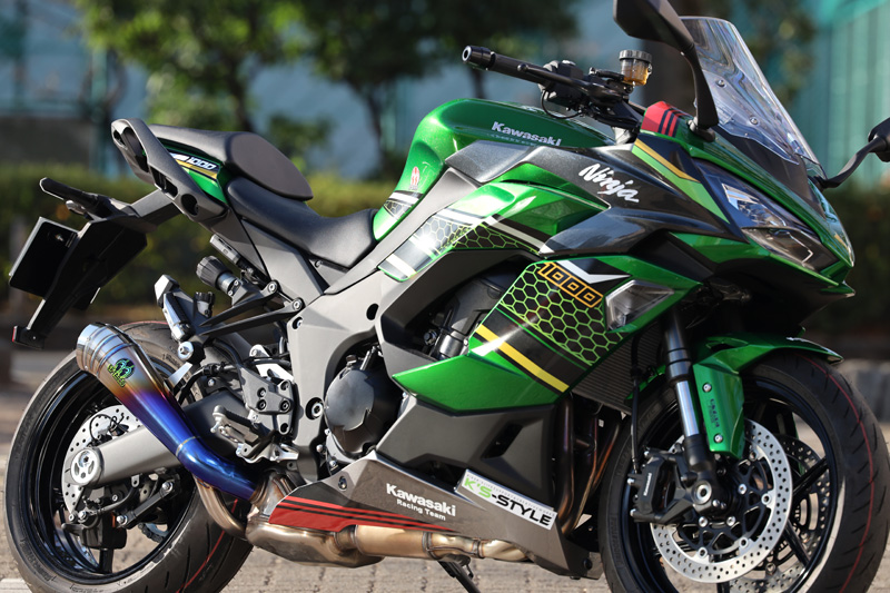 Kawasaki Ninja1000SX (2BL-ZXT02K) POWERBOX TWOTAIL TitanBlue K