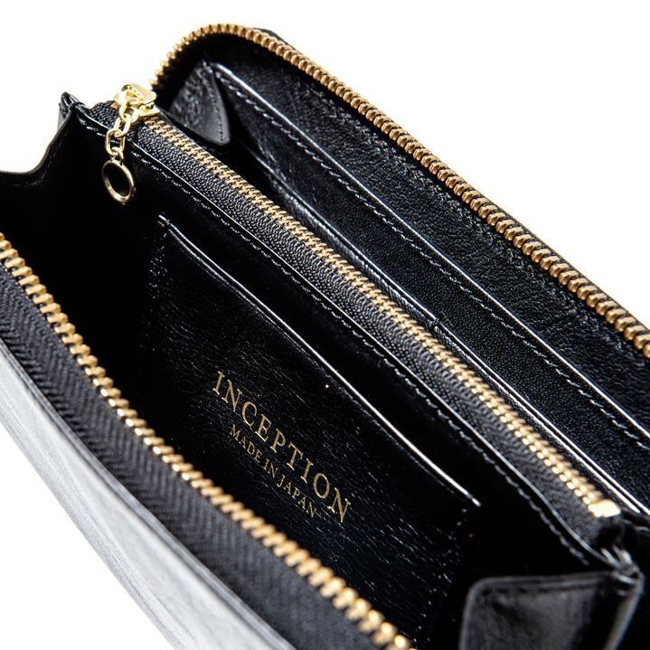 INCEPTION(インセプション) ホースハイドラウンドロングウオレット