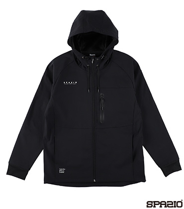 裏シャギーボンディングジップアップパーカー