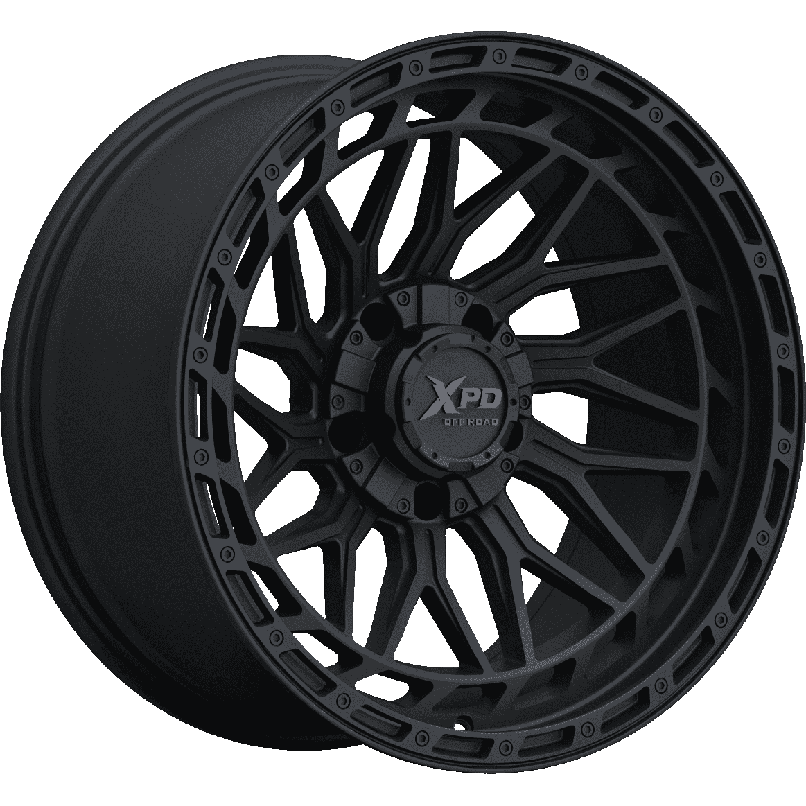 XPD-713 Godzilla – Satin Black (20×10) – SPDLine Wheels