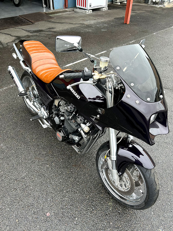 京都 中古バイク バイク販売・整備 KAWASAKI GPZ400F ZX400A – 京都の