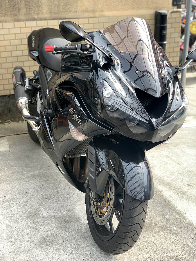 京都 中古バイク ヤフオクに出品予定 KAWASAKI Ninja ZX-14R ZXNE