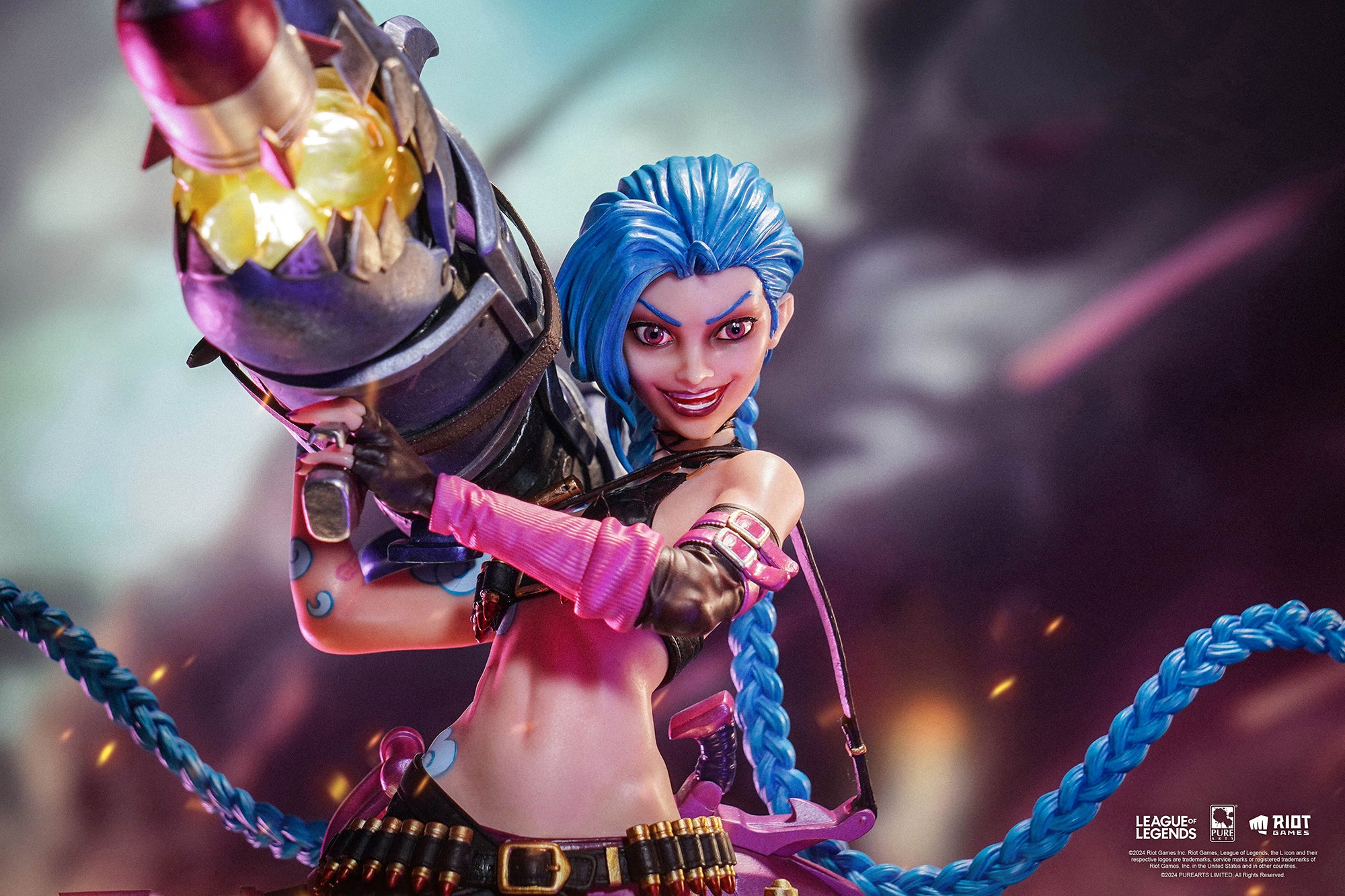 League of Legends – Jinx 1/6 Scale Statue - Spec Fiction Shop