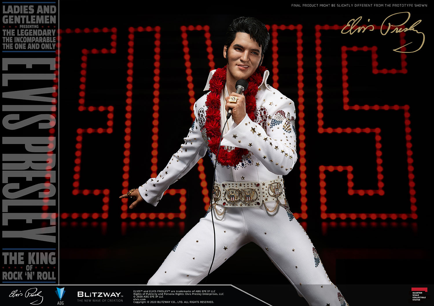 Elvis Presley 1/4 Scale Staue - Spec Fiction Shop
