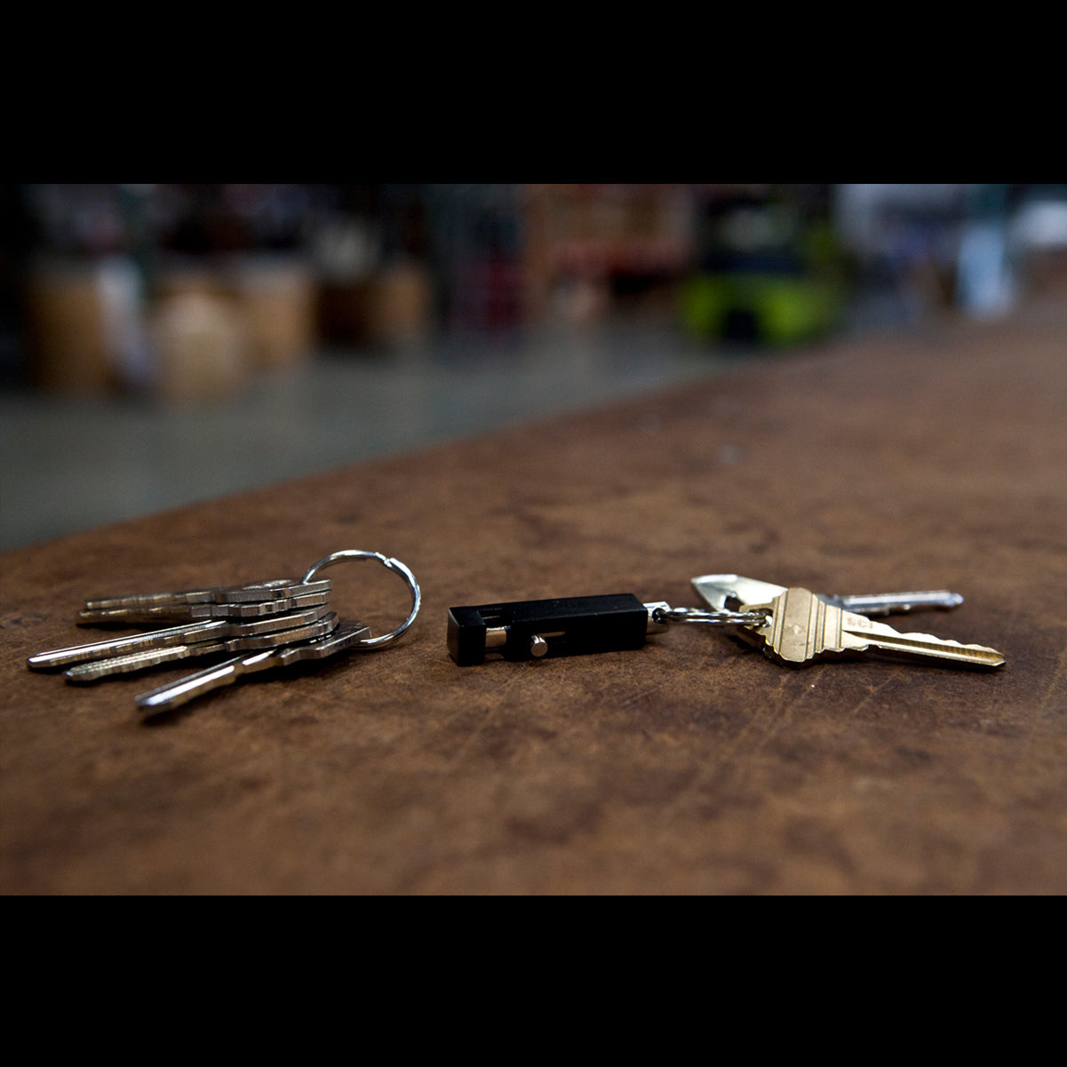 KEY-BAK #1101 Quick Release Side Slide, Pull Apart Key Chain