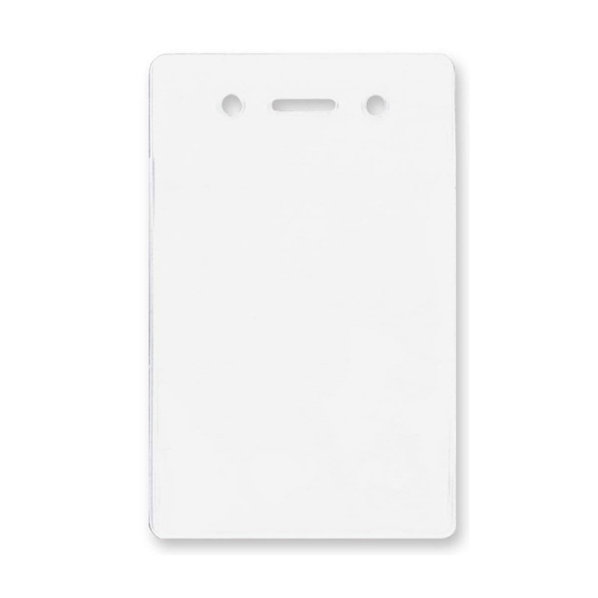 Clear Flexible Vinyl Vertical Proximity Card Holder (P/N 1840-5060