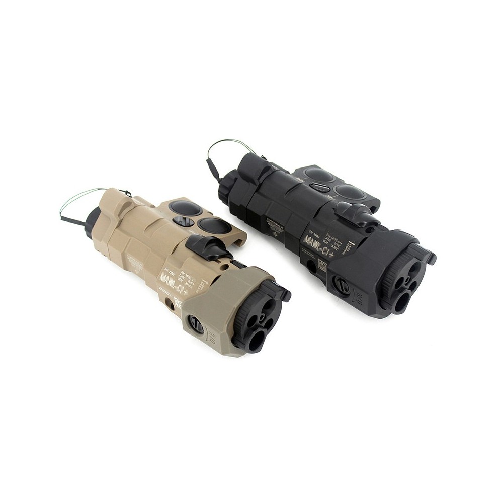 MAWL-C1+ レーザー照準装置、VIS LED/VIS レーザー/IR レーザー/IR LED
