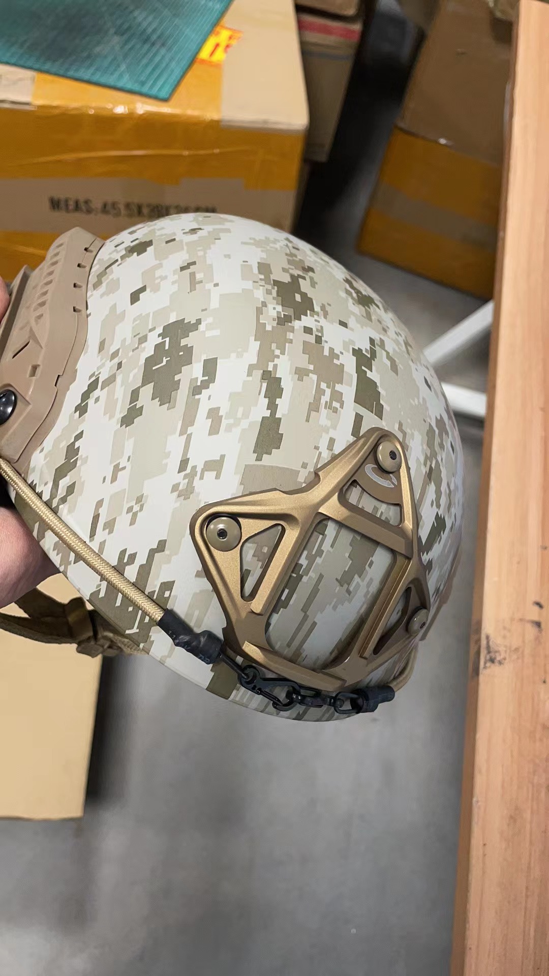 SPECPRECISIONMaritime helmet deluxe version Devgru AOR1Tactical Helmet