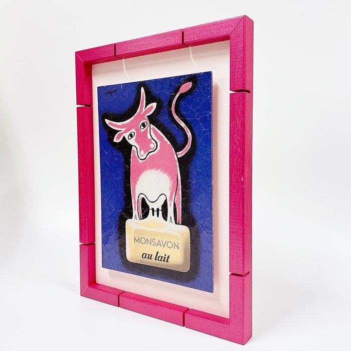 Monsavon au Lait】レイモン・サヴィニャック/メディウム額装