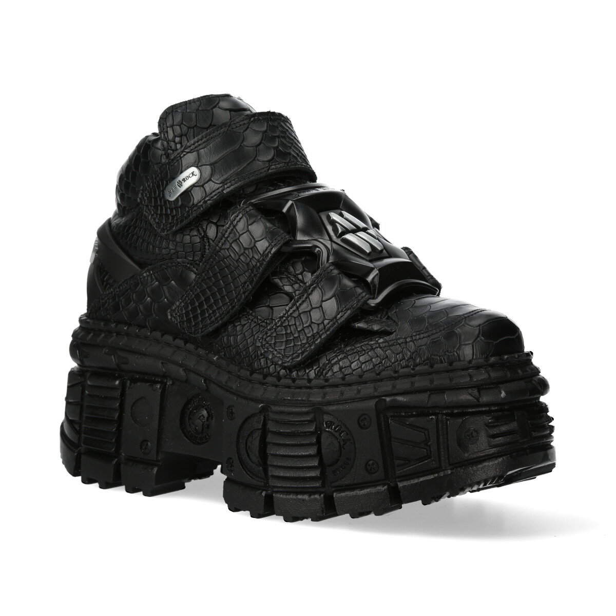 取り寄せ] M-WALL009-S1 / パイソン / 厚底スニーカー / 本革【NEW