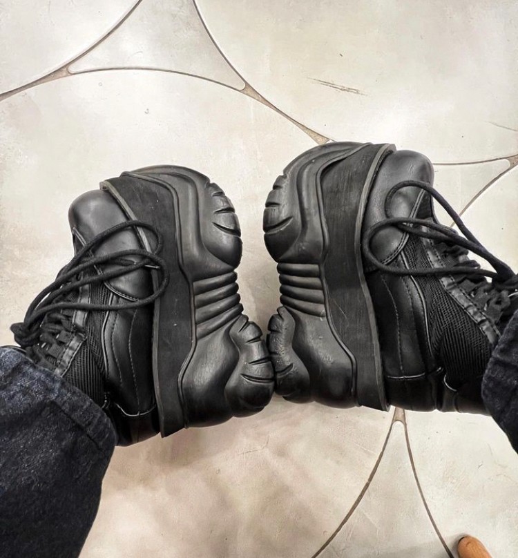 ⭐即納⭐MENS/BOXER-01/厚底スニーカー【DEMONIA】 | Spider Rock Web